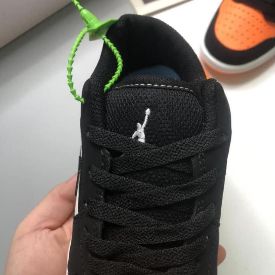 Giày Sneaker Jordan 1 Low ❤️Full Box+Bill❤️ Giày JD1 Cam Đen Thấp Cổ Nam Nữ | BigBuy360 - bigbuy360.vn