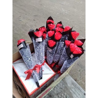 Hoa sáp 1 bông bọc tuyết rẻ nhất shoppe