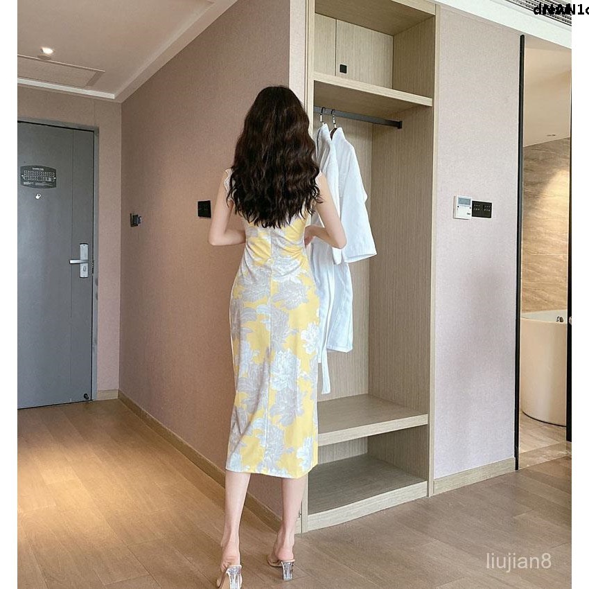 Đầm Sườn Xám Cách Tân Không Tay Dáng Dài Thời Trang Cho Nữ | BigBuy360 - bigbuy360.vn