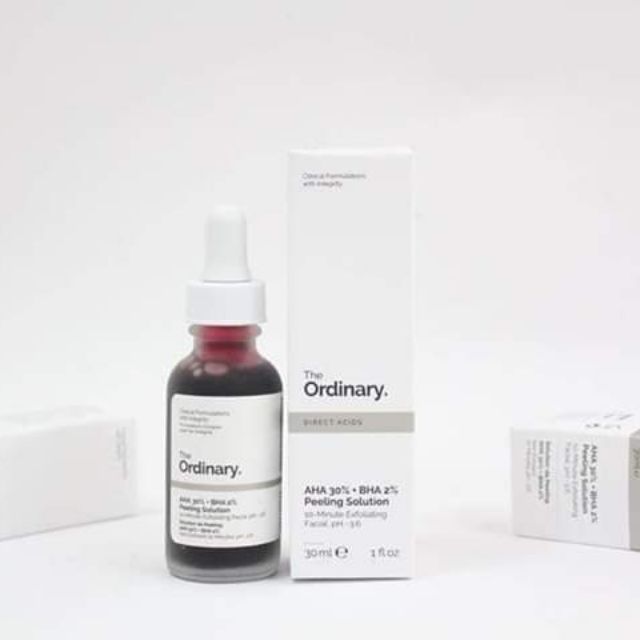 SERUM THE ORDINARY 
 – AHA 30% + BHA 2% PEELING SOLUTION