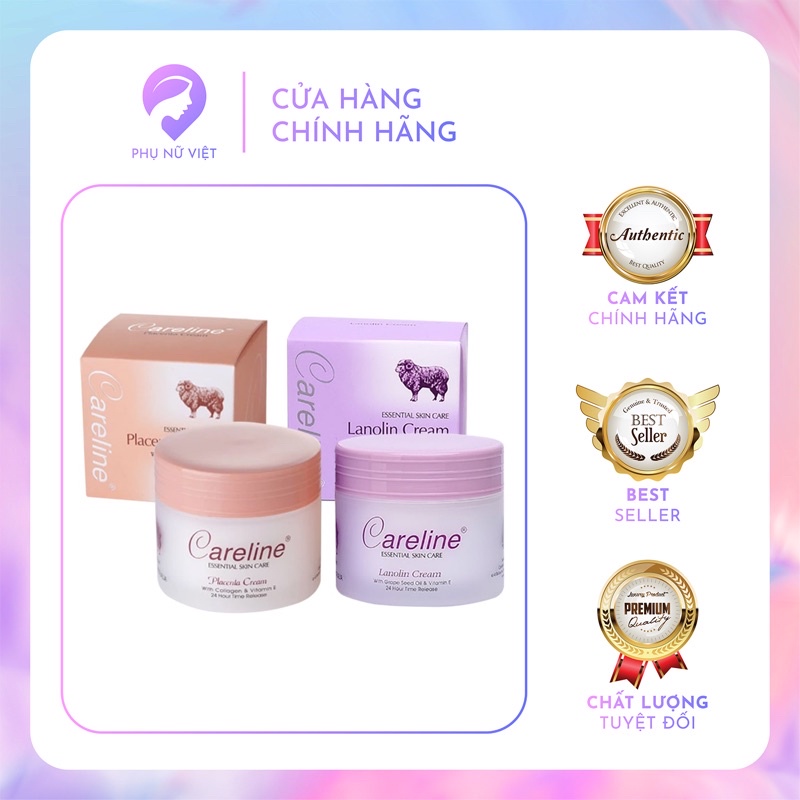 Kem Dưỡng Ẩm Cừu Careline Lanolin Cream 100ml của Úc