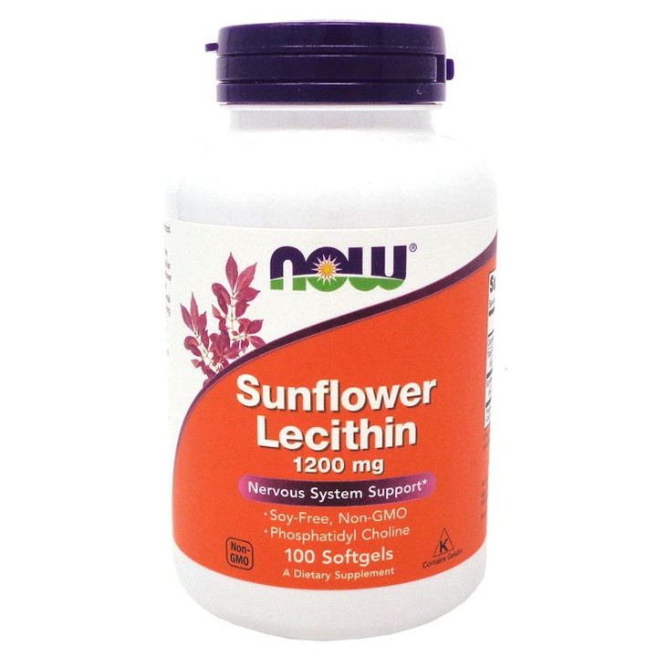 Viên Uống Chống Tắc Tia Sữa NOW Foods - Sunflower Lecithin [HSD 2024]