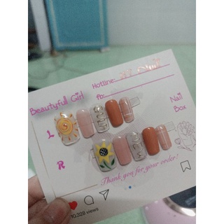 Nail box, móng up design dễ thương