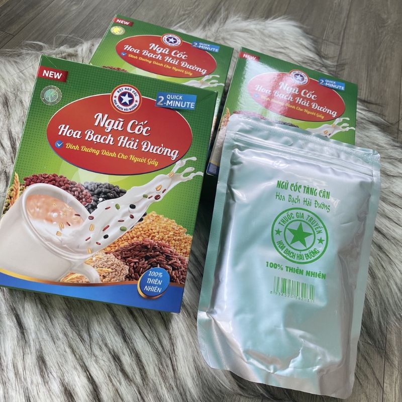Ngũ cốc tăng cân HOA BẠCH HẢI ĐƯỜNG