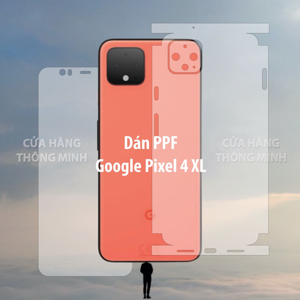 Tấm dán Google Pixel 4 XL dán PPF mặt trước, dán mặt sau, dán màn hình, dán mặt lưng Full viền chuẩn