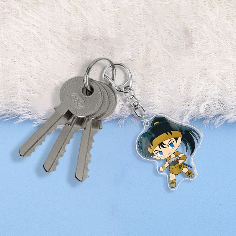 Móc khóa acrylic tùy chỉnh hình nhân vật anime Inuyasha Maru Bellflower Higurashi Kagome Peripheral
