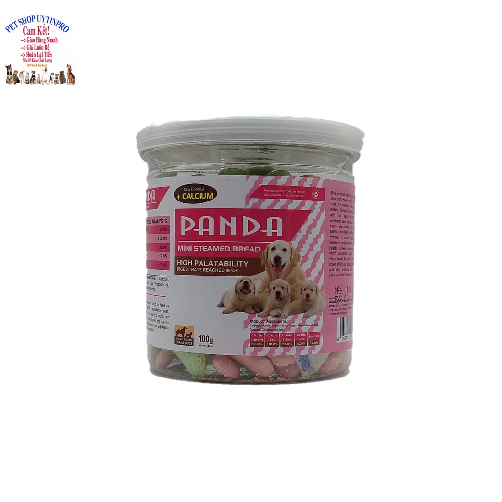Bánh thưởng cho Chó Snack Tom Hộp 100g Bổ sung canxi, Bổ sung dinh dưỡng, Thơm ngon bổ dưỡng, Tốt cho tiêu hóa