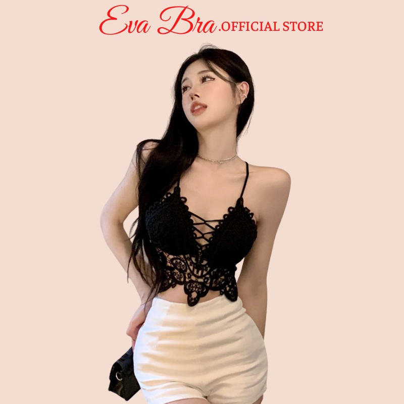 Áo Bra Ren Nữ Crotop Siêu Hot Hở Lưng - 210