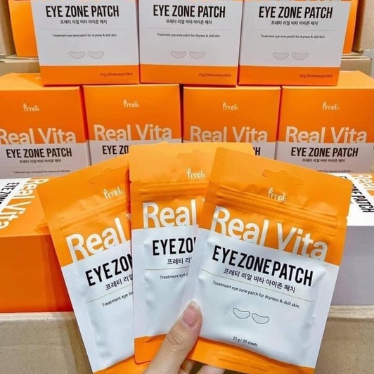 Mặt Nạ Mắt Prreti Real Vita Eyezone Patch 1 TÚI GỒM 30 MIẾNG PATCH