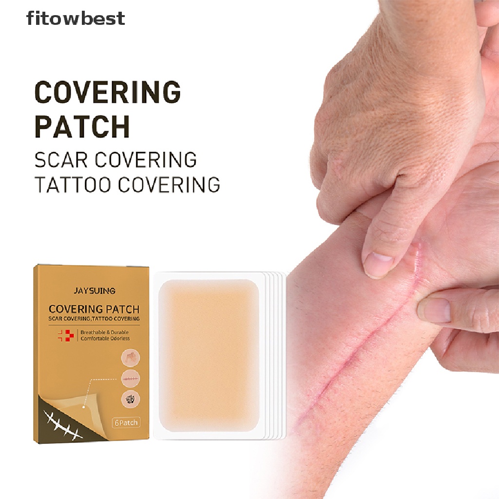 Ftvn Skin Invisible Concealer Patch Sticker Breathable Tattoo Scar Cover Waterproof QDD