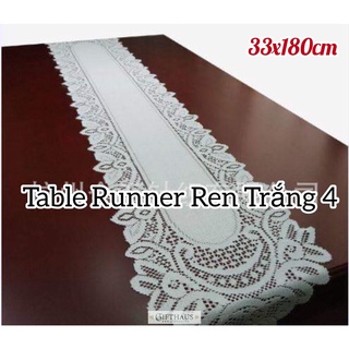 Table runner ren trải bàn giữa