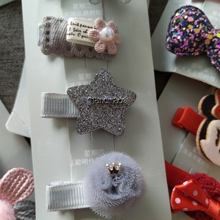 Set 5 kẹp tóc bé gái
