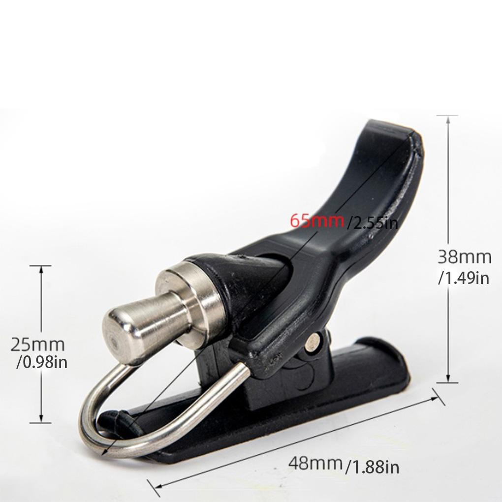 Kẹp Inox Cố Định Dây Câu Cá Chống Chấn Thương Tiện Dụng