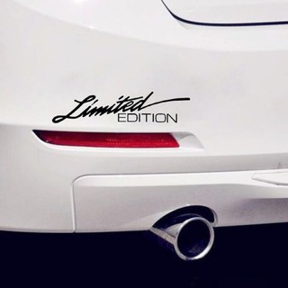 Tem Decal Chữ Limited Edition Dán Trang Trí Xe