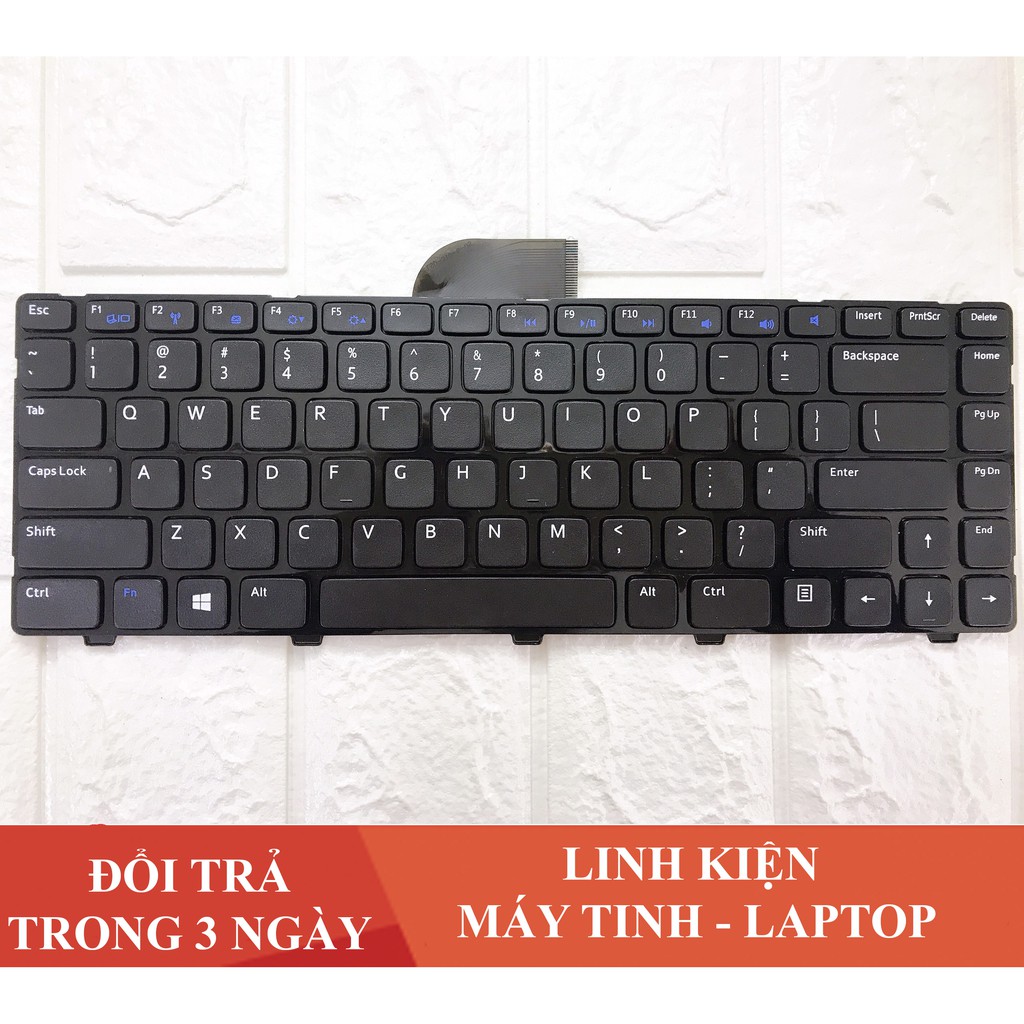 [Mã ELFLASH5 giảm 20K đơn 50K] Bàn Phím Laptop DELL Vostro 2421 Latitude 3440 Inspiron 3421 5421 5437