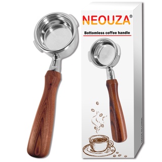 Bộ lọc cà phê neouza 58mm gaggia classic pro bằng thép không gỉ 304 cho máy pha cà phê espresso