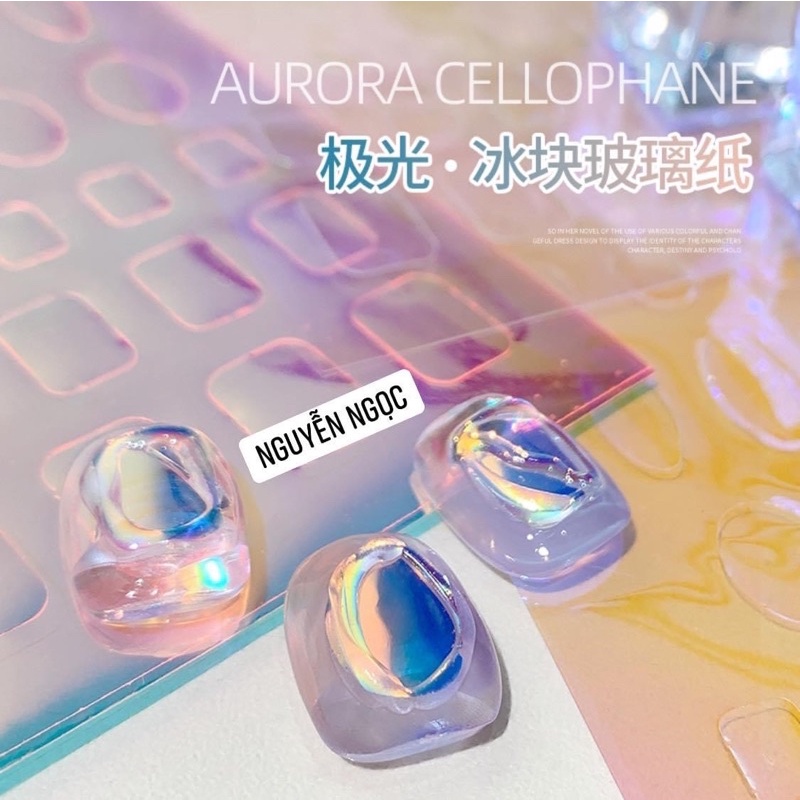 Giấy bóng kính ẩn gel