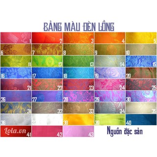 Các kiểu đèn lồng Hội An