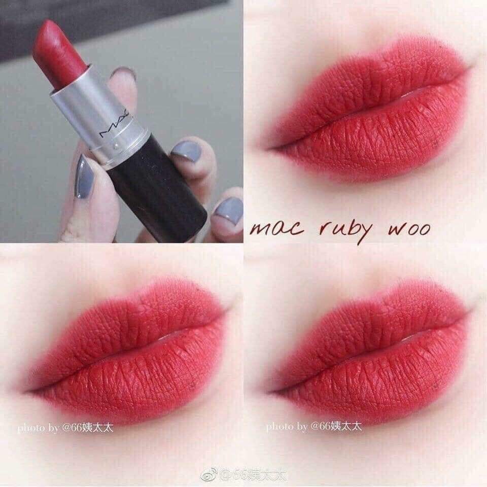 Kết quả hình ảnh cho mac ruby woo mini