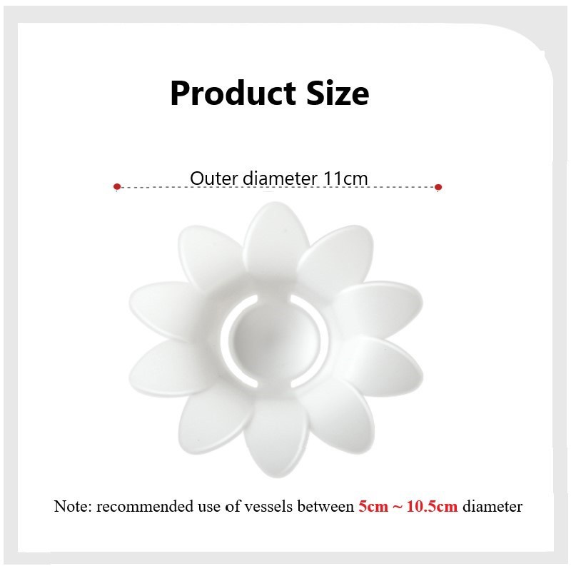 Dụng Cụ Tách Lòng Đỏ Trứng Gà Bằng Nhựa Hình Hoa Cúc Dễ Thương