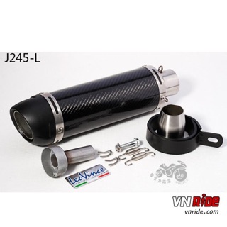 Lon pô leovince hàng 1:1 đít nhựa carbon