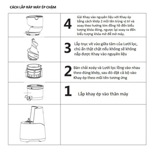 Máy ép chậm Canzy CZ-006S