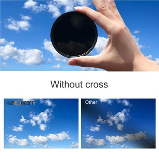 K&F CONCEPT 67mm Ultra-thin Adjustable Variable Neutral Density ND Filter Fader ND2-ND32 for Camera Lens for Canon Sony Nikon Cameras