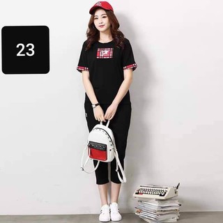 Bộ đồ lửng mặc nhà chất cotton
