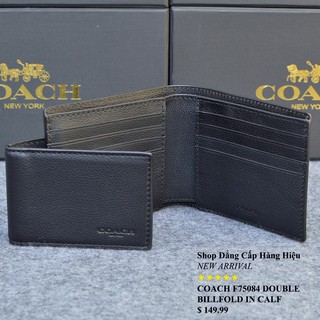 Ví C0ACH_ NAM _AUTHENTIC_1941 màu đen