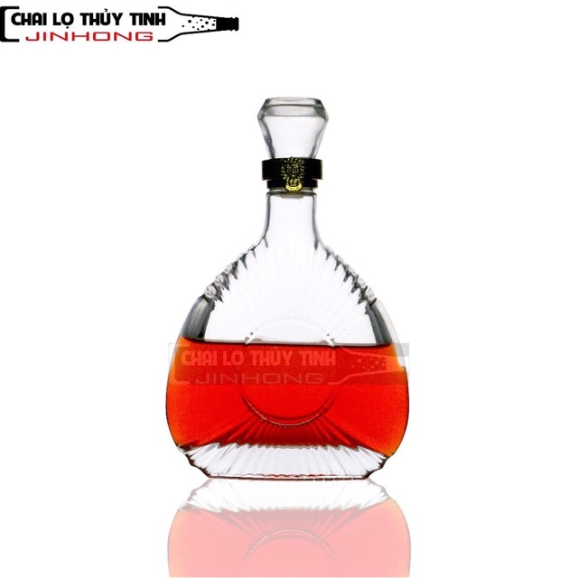 CHAI THUỶ TINH ĐỰNG RƯỢU X.O