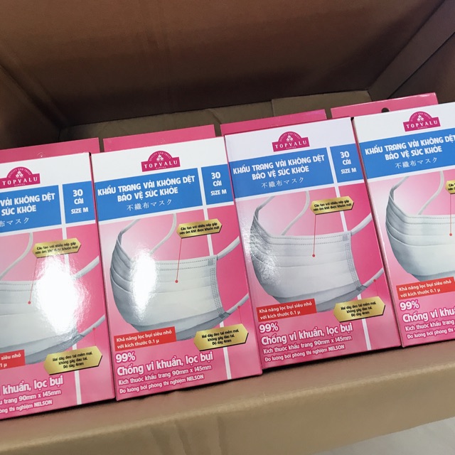 [ Hộp 30 cái ] KTYT Topvalu hàng chính hãng | BigBuy360 - bigbuy360.vn