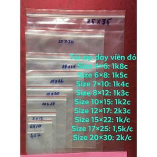 Túi zip đựng đồ