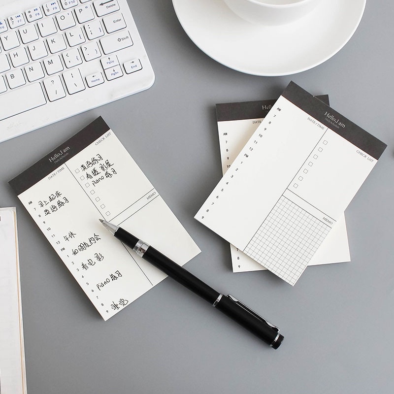 Giấy Ghi Chú Đơn Giản Tiện lợi, Tệp 50 tờ giấy note