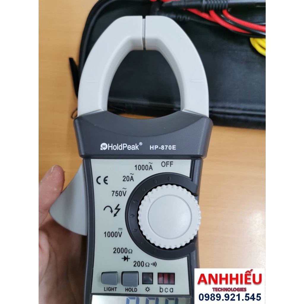 Ampe kìm đo dòng điện Holdpeak HP-870E