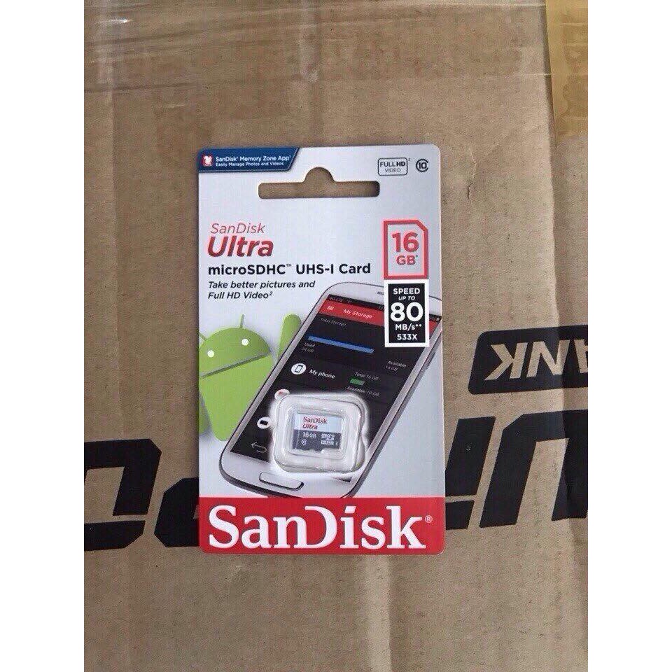 Thẻ nhớ Sandisk [BH 24 tháng]