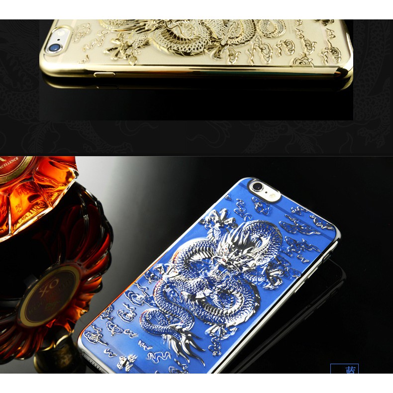 Ốp lưng rồng 3D cho iphone 6/6S/6plus/6splus/7/8/7plus/8plus