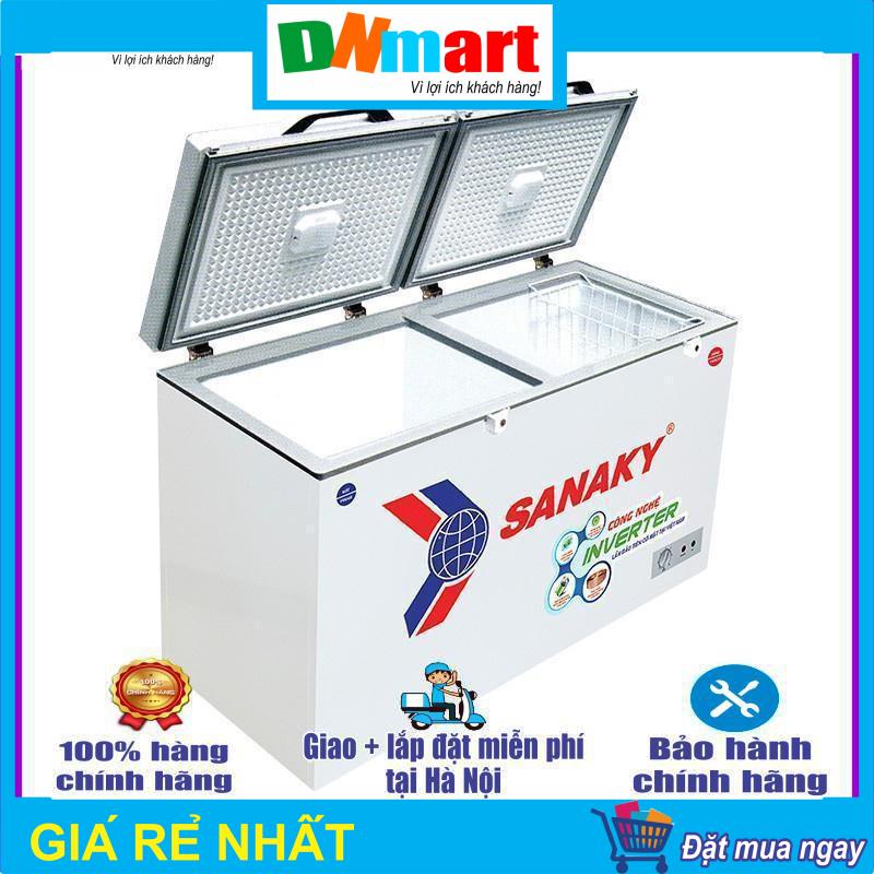 Tủ Đông Sanaky VH-4099W4K  Inverter 2 chế độ dàn đồng dung tích 300L