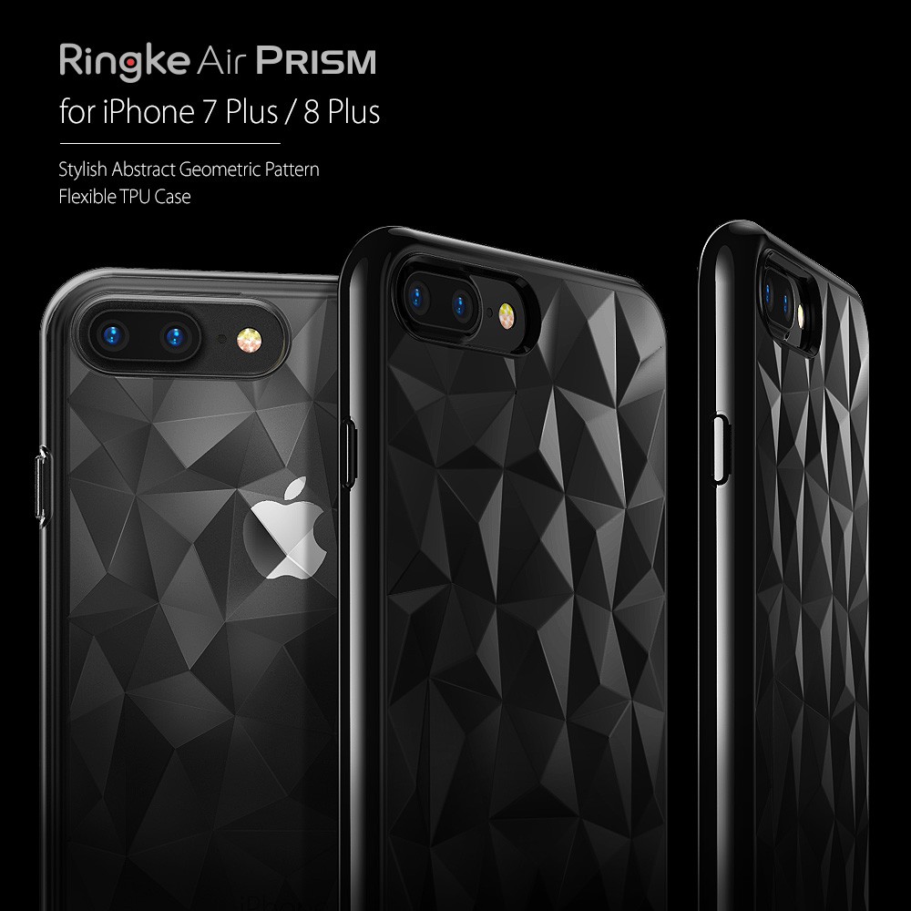 Ringke Air Prism, iPhone 8 Plus 7 Plus [Air Prism] Ringke Vỏ hộp nhẹ Nắp TPU mềm dẻo