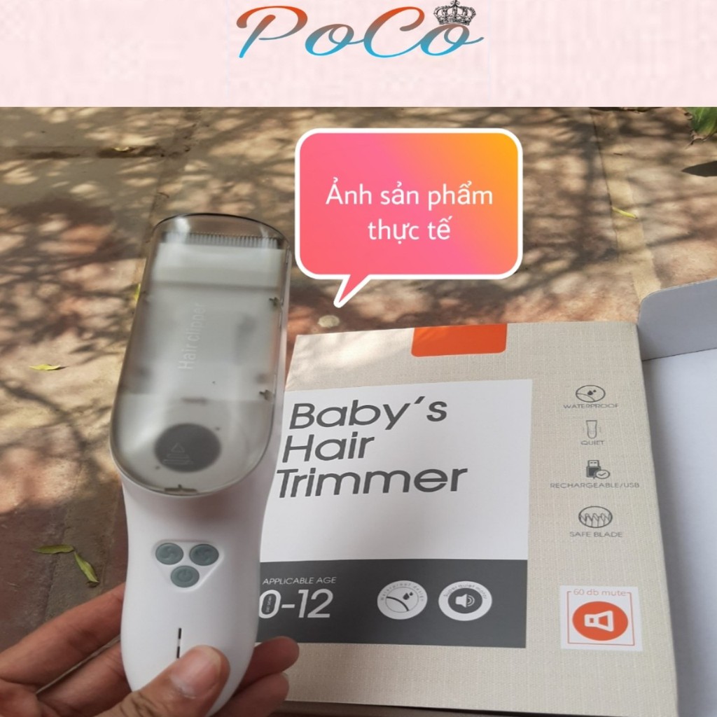 Tông Đơ Cắt Tóc❤️FREESHIP ❤️Tăng Đơ Cắt Tóc Cho Bé❤️Tông Đơ Hair Clipper 2 chế độ