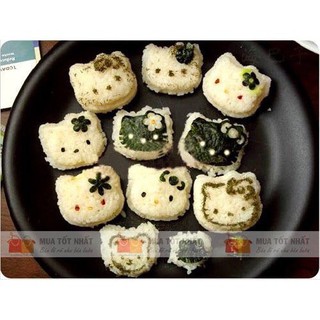 1 chiếc khuôn cơm, làm bánh, thạch hình thú cho bé yêu- Giá rẻ số 1