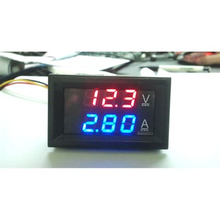 Đồng hồ đo áp và dòng DC 10A
