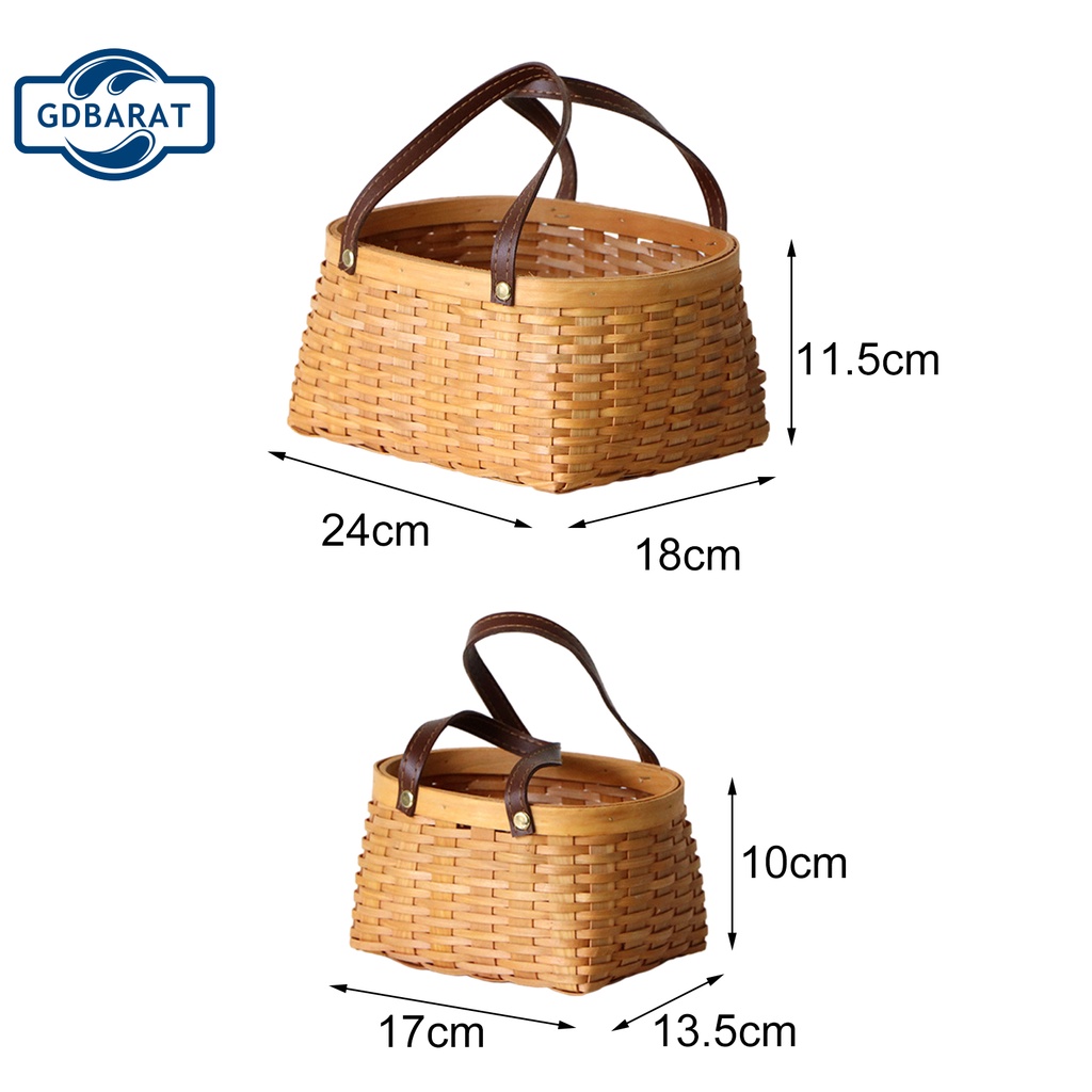 Giỏ đựng quần áo 2 kích cỡ tiện dụng cho gia đình