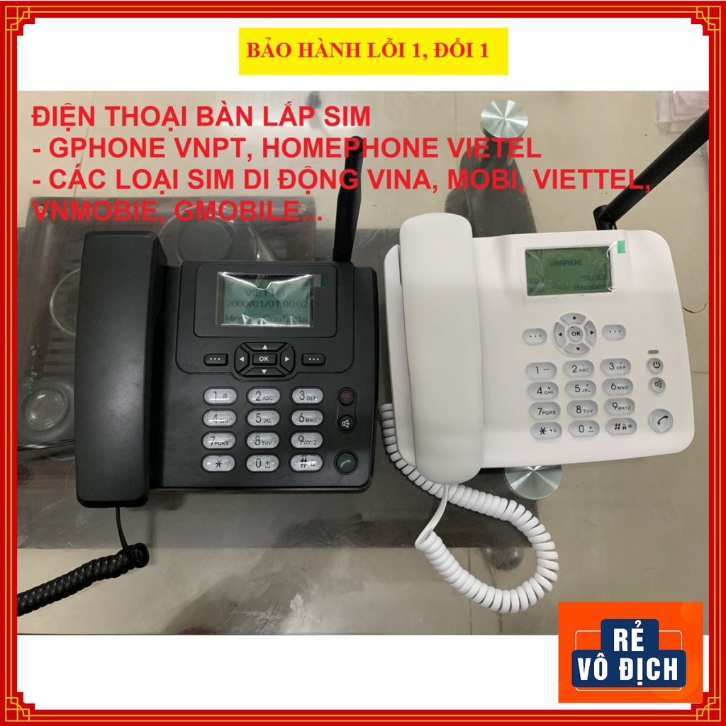 ☎️ Điện Thoại Bàn Gắn Sim Huawei ETS3125i  - dùng mọi loại sim di động, gphone, homephone