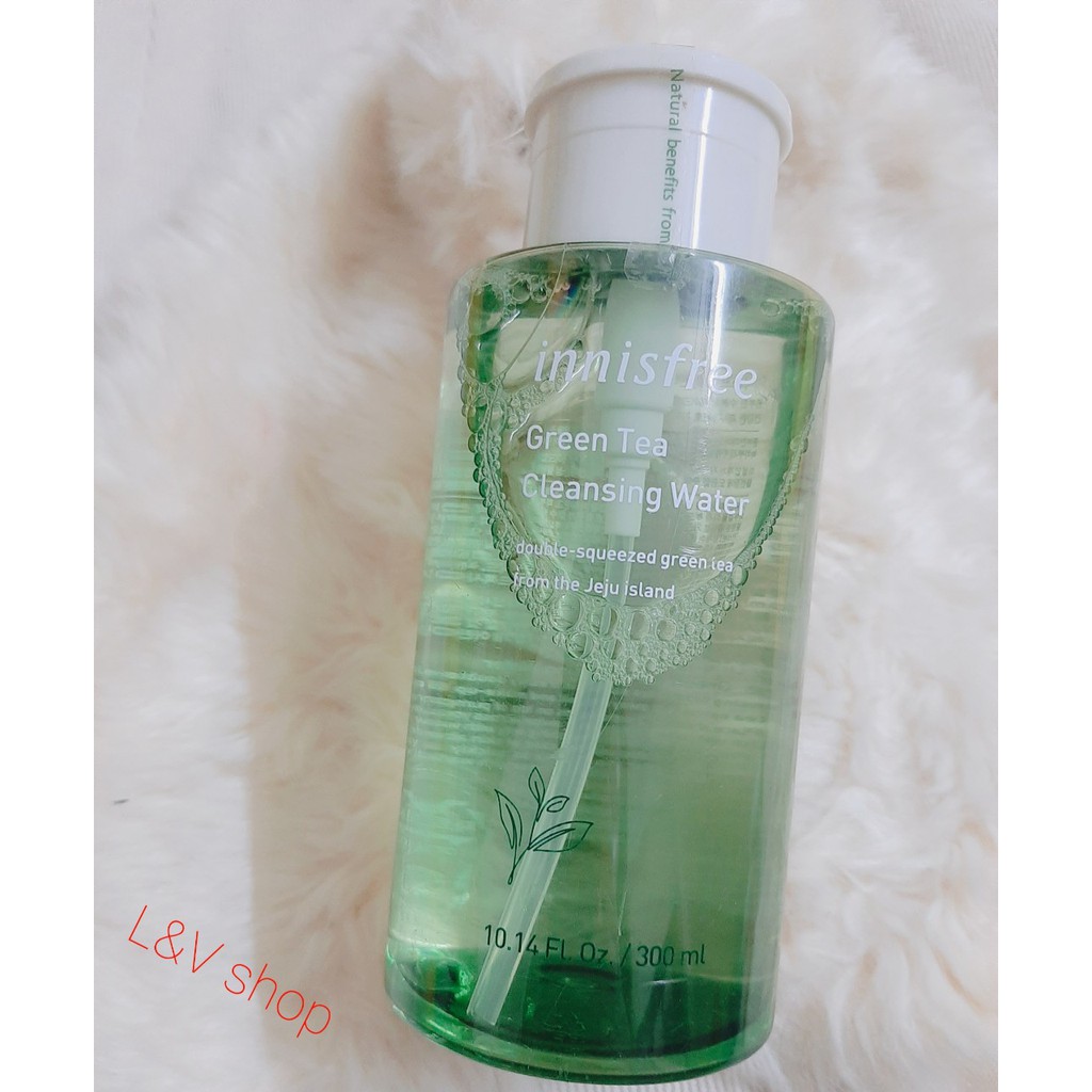 Nước Tẩy Trang Trà Xanh Innisfree 300ml – Làm Sạch Làn Da, Chống Oxy Hóa