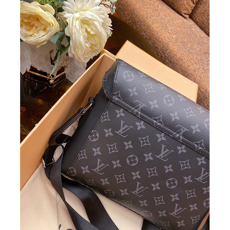 Túi đeo chéo cho nam và nữ Louis Vuitton LV Messenger PM Voyager da thật cao cấp hàng 1-1 vip