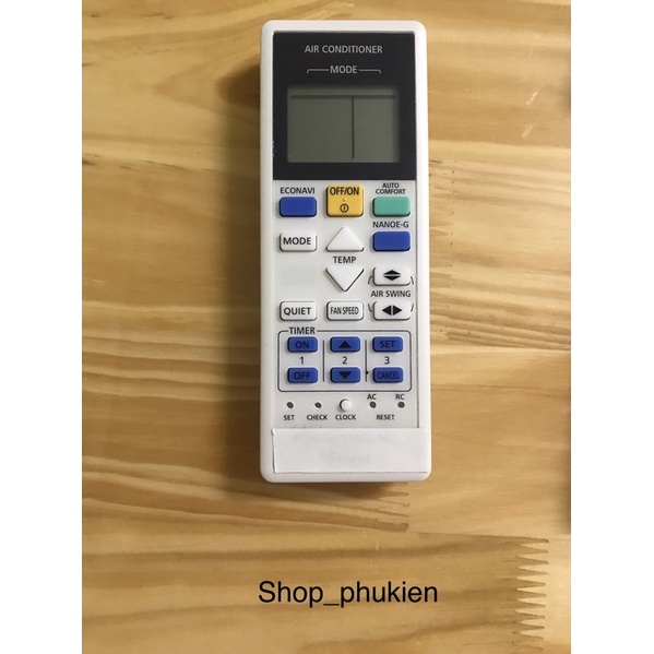 Remore máy lạnh Panasonic 2 chiều Inverter - Điều khiển điều hoà Panasonic 2 chiều Inverter