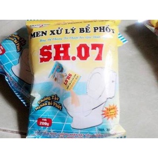 MEN XỬ LÝ BỂ PHỐT SH.07 ( THÔNG TẮC NGHẼN BỂ PHỐT)