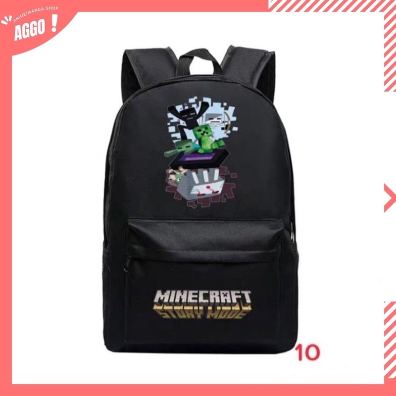 Balo Đi Học Trò Chơi Minecraft Cực HOT
