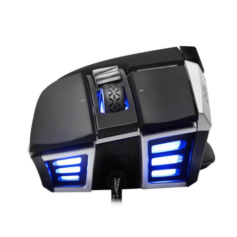 Chuột gaming EVGA X17 Gaming Mouse – Black – 16,000 DPI – 5 Profiles – 10 Buttons – Kèm 5 tạ