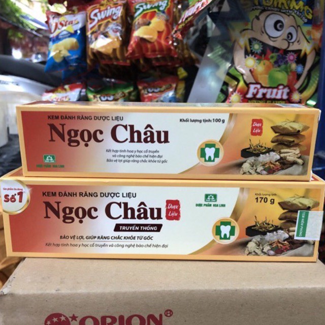 Kem đánh răng dược liệu Ngọc Châu